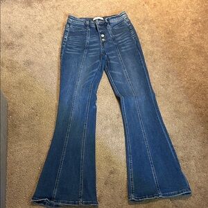 Flying Monkey Dark Blue Flare Jeans